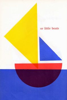 a book cover with an image of a sailboat on it's side and the title, or little boats