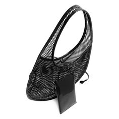 Black mesh shoulder bag from Alaïa. The One piece medium hobo bag is made of black fishnet and patent leather, with a drawstring top and patent leather pouch to fit all your belongings.Measurements: L26 x H39 x W1 cmMade in Italy Mesh Tote Bag For Shopping, Shopping Tote Shoulder Bag With Mesh Lining, Mesh Shoulder Bag For Shopping, Summer Mesh Shoulder Bag For Shopping, Daily Use Mesh Shoulder Bag With Mesh Lining, Shopping Shoulder Bag With Mesh Lining, Black Mesh Bag For Daily Use, Black Mesh Bags For Daily Use, Mesh Tote Shoulder Bag With Mesh Lining