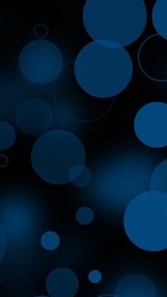 an abstract blue background with circles