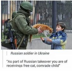 Russian Spetsnaz, Russian Memes, Free Cats, Popular Memes, Funny Cute, Dankest Memes, A Cat, Funny Images, Soldier