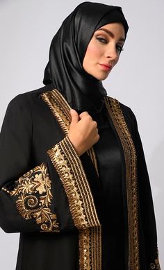 Golden Threads: Zari & Delicate Handwork Black Shrug with Lining Luxury Gold Outerwear With Zari Work, Traditional Black Shawl With Zari Work, Embroidered Gold Shawl For Eid, Festive Black Shawl With Resham Embroidery, Gold Embroidered Shawl With Zari Work, White Shrug, Black Shrug, Thread, Celebrities