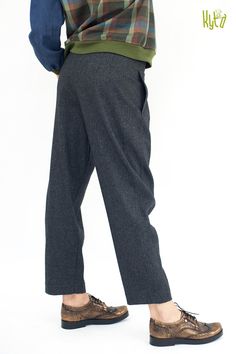 "Extremely comfy and amazingly looking harem pants for women for wall and winter seasons. These pants are made from fine wool to make you warm and comfy during colder seasons. They look stylish and will look equally beautiful with any design tops and sweaters. Pants has two side pockets and two big buttons in the front. There is a viscose lining inside, so wool won't \"bite\" you. Perfect bottoms solution for women who prefer elegance, comfort and style combined in their every day life. Your wil Fall Harem Pants For Loungewear, Straight Leg, Fall Straight Leg Harem Pants For Loungewear, Baggy Winter Sweatpants, Winter High-waisted Sweatpants, Baggy Straight Leg Bottoms For Winter, Fall Yoga Pants With Loosely Fitted Hips, Relaxed Fit Harem Pants For Fall Loungewear, Baggy Sweatpants For Fall, Winter High-waisted Relaxed Fit Sweatpants