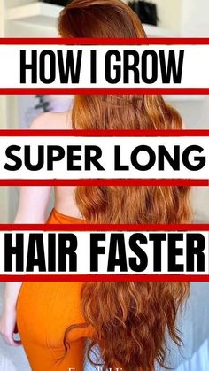 Hair Growth Tips Faster, Ways To Grow Hair, Grow Natural Hair Faster, How To Grow Hair, Make Hair Grow Faster, Regrow Hair Naturally, Accelerate Hair Growth, Longer Hair Faster