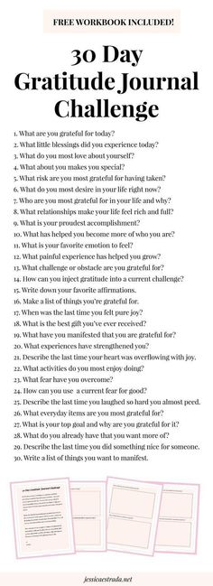 Grateful Quotes Gratitude, Deep Relationship Quotes, Gratitude Practice, Journal Challenge, Gratitude Journal Prompts, Gratitude Challenge, Free Workbook, Journal Writing Prompts, Attitude Of Gratitude