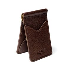 Campaign Leather Small Moneyclip Wallet | Mission Mercantile Classic Trifold Wallet With Key Clip For Everyday Use, Daily Use Bifold Wallet With Belt Clip, Daily Use Bifold Card Holder With Belt Clip, Everyday Bifold Card Holder With Key Clip, Bifold Card Holder With Belt Clip For Daily Use, Bifold Card Holder With Key Clip, Bifold Wallet With Key Clip As Gift, Bifold Wallet With Key Clip For Gift, Bifold Card Holder With Pen Slots For Everyday Use