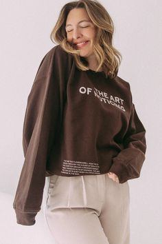 friday + saturday x jo johnson overby: the art of noticing sweatshirt – Riffraff