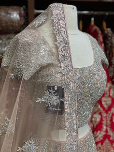 Crystal Embroidery Lehengas Which Are To Die For! Fabric:Net Size:38 Ready to Ship! Designer Choli With Intricate Embroidery For Wedding, Designer Embroidered Choli For Wedding, Designer Embroidered Wedding Choli, Luxury Embroidered Wedding Dupatta, Luxury Lehenga With Intricate Embroidery, Crystal Embroidery, Lace Top, Embroidery, Crystals