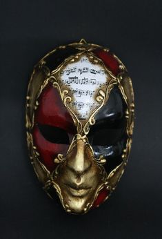 Venetian Masks For Themed Carnival Events, Artistic Red Mask For Costume, Artistic Red Masquerade Mask For Mardi Gras, Artistic Red Masks And Prosthetics For Mardi Gras, Artistic Red Masks And Prosthetics For Theater, Red Full Face Mask For Carnival, Artistic Red Mask For Costume Party, Artistic Red Masks For Costume Party, Artistic Red Masks And Prosthetics For Costume Party