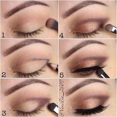 Easy Eye Makeup Tutorial, Black Eye Pencil, Bentuk Alis, Makeup Memes, Eye Makeup Steps