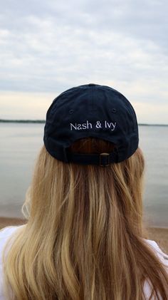 Stay cool and stylish this summer with our limited edition N & I Baseball Cap in navy. The adjustable sizing ensures a perfect fit, while the white embroidered logos on the front and back add a touch of sophistication. Upgrade your summer style with N & I. Navy Adjustable Baseball Cap For Summer, Navy Dad Hat With Embroidered Logo, Navy Dad Hat With Embroidered Logo And Curved Bill, Adjustable Navy Cotton Fitted Hat, Navy Adjustable Cotton Fitted Hat, Summer Adjustable Baseball Cap With Embroidered Logo, Adjustable Summer Baseball Cap With Embroidered Logo, Summer Baseball Cap With Embroidered Logo And Curved Brim, Adjustable Snapback Hat With Embroidered Logo For Summer