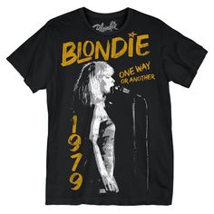 1970s Band Tshirt, Blondie Shirt, Blondie Band, 1970s Music, Brand Apparel, Band Concert, T Shirt Png, Distressed Tee