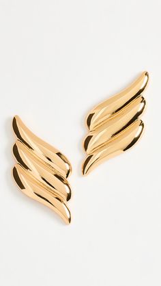 Fast Free Shipping & Free Returns on Heaven Mayhem Wing Earrings at Shopbop. Shop new arrivals from Heaven Mayhem at Shopbop.com Wing Earrings, Gold Branding, Accessories Jewelry, New Arrivals, Jewelry Accessories, 18k Gold, Jewelry Earrings, Free Shipping, Gold