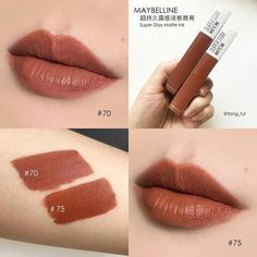 Maybelline Matte Ink, Maybelline Superstay Matte Ink, Lipstick For Dark Skin, Makeup Order, Maybelline Superstay, Liquid Matte Lipstick, Lipstick Kit, Makeup And Beauty Blog, Makeup Accesories