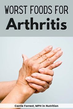 In this article, we review the worst foods for arthritis pain, plus what you should eat instead. Find the best and worst foods for arthritis. Bad Food, Clean Eating