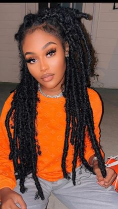 Jumbo Soft Locs Hairstyles, Boho Hair Black Women, Boho Locs With Color, Fox Locs Hairstyles, Boho Locs Hairstyles, Short Boho Locs, Boho Butterfly Locs, Boho Locs Black Women, Fox Locks