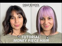 Achieve the money piece highlights using bleach, developer, and temporary or semi-permanent hair color with this step-by-step tutorial. This trend will brighten the face.