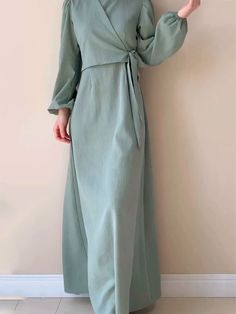 Description SKU: 6624010212522 Material: Polyester Thickness: Normal Size : M-2XL Style: Leisure/Casual Season: Spring/Summer/Autumn Product Type: Dress The size is measured by hand, there may be 2-3cm difference due to manual measurement. Tie Waist Dress, Maxi Dress Blue, Season Spring, Spring Summer, Solid Color, Maxi Dress, Blue, Color