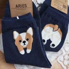 Corgi Print, Corgi Clothes, Luxury Gifts For Her, Print Socks, Cute Corgi, Womens Fashion Edgy