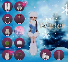 #dresstoimpress dti winter theme #winterfashionoutfits Ice Skating Outfit, Winter Fashion Outfits, Ice Skating