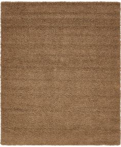 a brown area rug on a white background