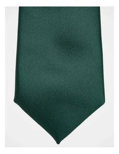 BLAQ CORE POLY TIE FOREST GREEN Fabrication. POLY Dimension. 6 cm Style No. BLPTS18801 Member Card, Green Tie, Ties Mens, Forest Green, Forest, Green