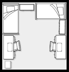 an overhead view of a living room and kitchen