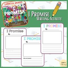 the writing activity for i prome is shown in this file, with two sheets and pencil