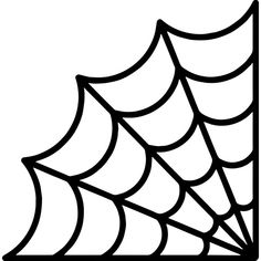 a black and white image of a spider web