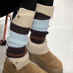 they also allow for self-expression in a subtle yet fashionable way. Whether you prefer ankle socks for sports activities or cozy knee-highs during colder months, the right pair can make all the difference in terms of functionality and style. Casual Warm Knee-high Socks, Thick Casual Mid-calf Socks, Comfortable Knitted Winter Socks, Trendy Thick Knitted Socks, Cozy Warm One Size Socks, Warm Cozy One Size Socks, Cozy Warm One-size Socks, Warm Cozy One-size Socks, One Size Knitted Mid-calf Socks