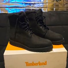 Brand New, Lighter Than Other Timberland Boots, Water And Snow Proof Timberland Winter Ankle Work Boots, Timberland Waterproof Plain Toe Boots For Winter, Timberland Plain Toe Waterproof Winter Boots, Timberland Waterproof Boots For Winter With Plain Toe, Timberland Boots With Reinforced Heel For Winter, Classic Timberland Boots For Winter, Winter Timberland Ankle Lace-up Boots, Timberland Leather Boots For Winter, Winter Leather Timberland Boots