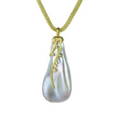 Pearl Drop Pendant, Birthstone Gifts, Rochester Ny, Pearl Pendant Necklace, Drop Pendant, Gold Pearl, Pearl Drop, White Diamonds, Pearl Pendant