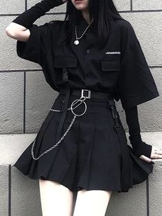 Styl Emo, Kpop Dress, Galaxy Dress, Dance Outfit, Korean Casual Outfits, Girls Style