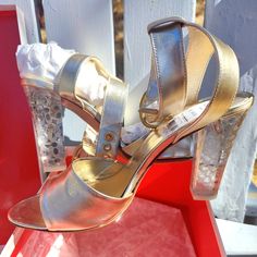 Nib Coach Open Toed Heels/Sandals Clear Heels, Ankle Strap A3942 Brandey Open Toed Heels, Clear Heels, Heels Sandals, Coach Shoes, Shoes Women Heels, Ankle Strap, Open Toe, Sandals Heels, Shoes Heels