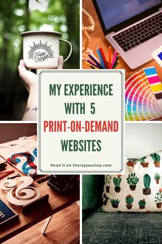 the words my experience with 5 print - on - demand website