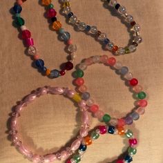 5 Handmade Beaded Bracelets For Kids. *** Please Note, Not Recommended For Kids Under 5*** Makes A Great Gift Or Stocking Stuffer, Perfect For Easter Baskets! Beaded Bracelets For Kids, Bracelets For Kids, Handmade Beaded Bracelets, Bracelets Ideas, Kids Accessories Jewelry, Bracelets Handmade Beaded, Boutique Accessories, Easter Baskets, Stocking Stuffer