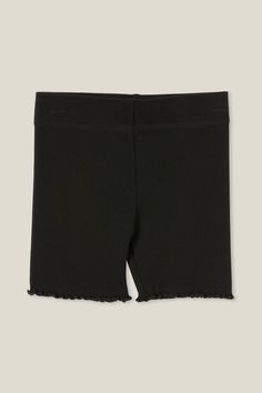 These cute little biker shorts are made from a soft stretch cotton. They're perfect for sport, gymnastics, running and play. The elastic waistband makes them easy to get on and off, and we've designed them in a range of colours to suit any sports uniform.

Features:  

 -  Snug Fit  
 -  Mid Rise
 -  True Waistline
 -  Ultimate Comfort  
 -  Mid Thigh Length  
 -  Encased Elastic Full Width Of waistband
Composition: BCI Cotton 95%, Elastane 5% Shorts With Built-in Shorts For Playwear, Stretch Cotton Activewear In Short Length, Fitted Mid-thigh Cotton Biker Shorts, Fitted Mid-thigh Length Cotton Biker Shorts, Stretch Cotton Biker Shorts For Workout, Cotton Mid-thigh Biker Shorts, Stretch Cotton Activewear With Short Legs, Stretch Biker Shorts With Ribbed Waistband, Casual Elastic Biker Shorts For Spring