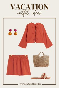 10 Cute Vacation Outfits, Inspiration For Women, Packing Guide, Beach Vacay