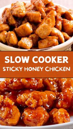 Slow Cooker Sticky Honey Chicken Slow Cooker Sticky Chicken, Sweet Thai Chili Chicken Crockpot, Sweet Fire Chicken Crockpot, Slow Cooker Honey Soy Chicken, Crockpot Honey Chicken Recipes, Soy Sauce Chicken Crock Pot, Crockpot Sticky Chicken, Chinese Chicken Crockpot Recipes, Crockpot Hot Honey Chicken