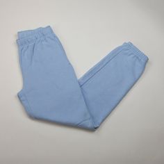 Aritzia - Tna - Pastel Blue Cozy Fleece Mid-Rise Boyfriend Basic Sweatpants - Inseam 30" New With Tags - A Brand-New, Unused, And Unworn Item (Including Handmade Items) In The Original Packaging (Such As The Original Box Or Bag) And/Or With The Original Tags Attached. Material - 78% Cotton, 22% Polyester Inseam - Regular - 28", Short - 26", Tall - 30" These Are Mid-Rise Boyfriend Sweatpants With Dart Pockets And An Elastic Waist And Cuffs. They’re Made With Tna’s Cozy Fleece Premium, Midweight F Blue Cotton Joggers For Winter, Blue Relaxed Fit Sweatpants For Winter, Blue Cotton Winter Joggers, Comfortable Blue Winter Bottoms, Blue Lounging Pants With Elastic Waistband, Blue Bottoms For Winter Loungewear, Comfortable Blue Loungewear Pants, Blue Stretch Sweatpants For Loungewear, Blue Relaxed Fit Cotton Joggers