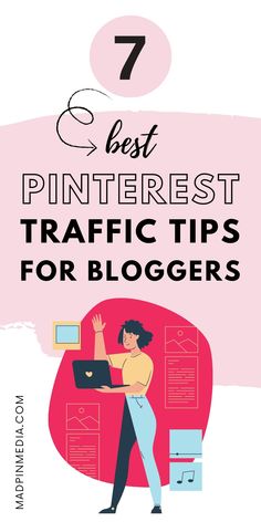 pinterest image explaining the best pinterest traffic tips for bloggers Pinterest For Beginners, Social Media Growth Strategy, Grow Pinterest, Marketing Hacks, Pinterest Guide, Pinterest Expert, Blog Strategy