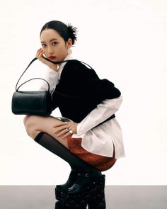 Han Jihyun, Louis Vuitton Murakami, T-shirt Photography, Kim So Hyun, Campaign Photography, Han So Hee, Studio Photography Fashion, So Hee, Brand Photography Inspiration