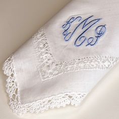 Classic Handkerchiefs With Initials For Wedding Gift, Elegant White Handkerchiefs For Personalized Gift, Elegant Handkerchiefs With Initials For Wedding Gift, Elegant Initials Handkerchiefs For Wedding Gift, Elegant Personalized Handkerchief For Bridesmaid Gift, Classic Monogram Handkerchiefs For Wedding Gift, Elegant Customizable Handkerchiefs For Personalized Gifts, Elegant Monogrammed Handkerchiefs For Weddings, Elegant Monogram Handkerchiefs For Wedding