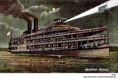 Henrick Hudson Dayline steamship early 1900s albany ny | Flickr River Queen, Early 1900s