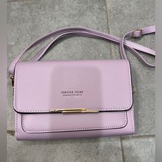 Purple Handbag/Purse That Has Gold Accents. Multiple Pockets And Can Fit Many Things. Very Clean And Never Used. Straps Are Adjustable. Purple Handbags, Purple Purse, Handbag Purse, Strawberry Shortcake, Gold Accents, Color Purple, Bag Lady, Purse, Handbags