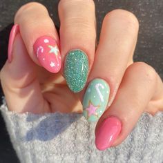 Nail Designs 2023 Spring, 2023 Spring Nails, Spring Nails 2023, Revel Nail, Christmas Gel Nails, Colorful Nail, Really Cute Nails, Cute Gel Nails, Kawaii Nails