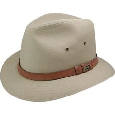 Dobbs Gable - Fedora Hat - Hatcountry Brown Leather Hat, Leather Hats, Fedora Hat, Hat Pins, Hat Band, Rain Wear, Fedora, Brown Leather, Hats