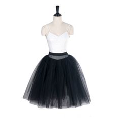 The perfect Romantic practice skirt to rehearse any Romantic ballet like Giselle Act II, les Sylphides, La Sylphide , Waltz of the Flowers or other. This professional, knee-length tutu skirt features layers of English fine tulle, mesh waistband and hooks and eyes closure (Top not included). Available in sizes Adult XS, S, M, L and XL. Colors: white Delivery time: 4 to 5 weeks Price: $ 230 + shipping Stretch Ballet Skirt For Spring, Spring Ballet Stretch Skirt, Spring Ballet Skirt With Stretch, Elegant Stretch Petticoat, Elegant Stretch Pleated Petticoat, Fitted Dance Petticoat, Elegant Spring Dance Skirt, Elegant Skirt For Spring Dance, Stretch Ballet Tulle Skirt