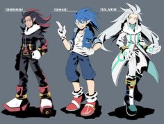 Sonic The Hedgehog Human Fanart, Human Sonic And Shadow, Silver The Hedgehog Cosplay, Knuckles Human Version, Human Silver The Hedgehog, Silver The Hedgehog Human, Shadow Human Version