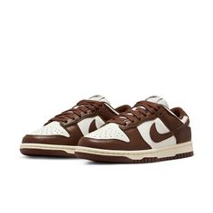 (WMNS) Nike Dunk Low 'Cacao Wow' DD1503-124-KICKS CREW Brown Nike Dunks, Nike Dunk Low Outfit Woman, Dunk Low Outfit Women, Nike Dunk Low Outfit, Cozy Fall Bedroom, Fall Bedroom, Autumn Clothes, Swag Shoes, Outfit Maker