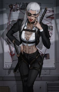 Lee Kimsan, Cyberpunk Comic, Art Cyberpunk, Female Villains, Warrior Girl, Female Character Design